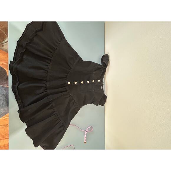 Peppermayo Black Button-Front Maxi Dress - Picture 12 of 14